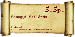 Somogyi Szilárda névjegykártya